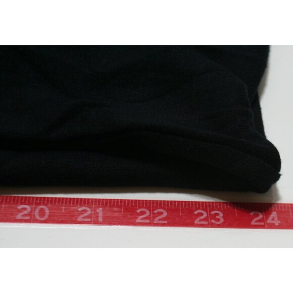 Jane & Delancey Ghost Crewneck Sweatshirt Black Womens L Cozy Halloween Spooky - Picture 4 of 5